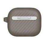 Custodia Uniq Vencer AirPods 3a generazione Silicone beige / sabbia scura