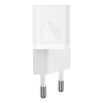 Baseus GaN5 30W USB-C Mini-Wandladegerät - Weiß
