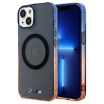Cover BMW BMHMP15SHTGE iPhone 15 / 14 / 13 6,1" grigio/grigio durocase Gradient Bumper MagSafe Case
