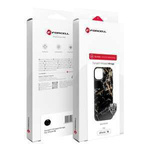 Etui na iPhone 16 PLUS Forcell F-Protect Mirage zgodny z MagSafe Military Drop-Test black marble