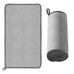 Baseus microfibra asciugamano asciuga auto microfibra 40 cm x 80 cm grigio (CRXCMJ-A0G)