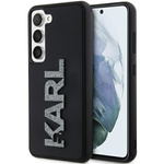 Etui Karl Lagerfeld KLHCS23M3DMBKCK Galaxy S23+ S916 czarny/black hardcase 3D Rubber Glitter Logo