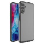 Cover in gel Spring Case con cornice colorata per Samsung Galaxy A13 5G nero