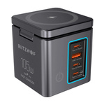 Ladergerät blitzwolf BW-i113 GaN, USB-A, 3xUSB-C, 105W