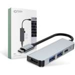 TECH-PROTECT V2-HUB ADATTATORE 4IN1 GRIGIO
