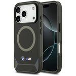 Etui BMW M IML Metal Buttons & Logo      MagSafe do iPhone 17 Pro niebieski