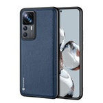 Custodia Dux Ducis Fino per Xiaomi 12T Pro / Cover Xiaomi 12T con cornice in silicone blu