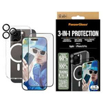 Etui PanzerGlass Bundle 3in1 iPhone 16 Pro 6.3" D3O Hardcase + Screen Protector UWF+ Lens B1292+2862+1284