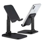 Wozinsky Supporto per telefono da scrivania Supporto per tablet pieghevole nero (WFDPS-B1)