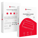 Folia do cięcia do plotera Forcell F-Protect Flexible CLEAR 196 x 125 mm 25 sztuk transparentna