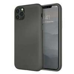 Custodia Uniq Lino Hue per iPhone 11 Pro Max grigia / grigio muschio