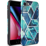 Cover TECH-PROTECT MARBLE "2" IPhone 7 / 8 / SE 2020 / 2022 BLU Case