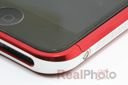 Puzdro LJY Sword 5+ iPhone 5 5S SE Hliníkový rám nárazníka RED