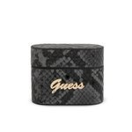 Puzdro GUESS Apple AirPods Pro Cover Python Collection Black Case