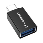 Adapter Wozinsky W10GY1S USB-C - USB-A 3.2 10Gb/s - czarny
