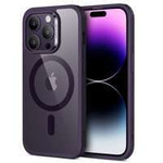 Puzdro Esr Ch Halolock MagSafe iPhone 14 Pro Max Clear/purple