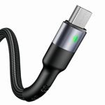 Kábel Opletený USAMS MicroUSB 2A Rýchle nabíjanie 1m čierny