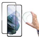 Wozinsky Full Cover Flexi Nano sklenená fólia tvrdené sklo s rámom Samsung Galaxy S21 5G čierna