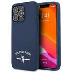 Puzdro US POLO Apple iPhone 13 Pro Max Silicone Collection Navy Case