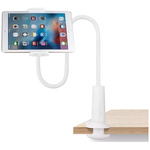 AWEI uchwyt biurkowy X3 4"-10,5" biały/white długie ramię