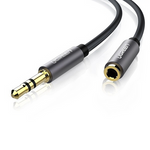 UGREEN Audio Extender Kábel AUX Jack 3,5 mm 1,5 m čierny