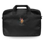 US Polo Tasche USCB15PUGFLBK 16" schwarz /schwarz