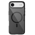 Etui Nillkin Nature TPU Pro Magnetic kompatybilne z MagSafe na iPhone 17 Air - półprzezroczyste-czarne