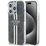 Etui Guess GUHCP15XH4PSEGK iPhone 15 Pro Max 6.7" czarny/black hardcase IML 4G Gold Stripe Case