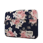 Puzdro CANVASLIFE Puzdro na Macbook Pro 15 Navy Rose