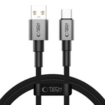TECH-PROTECT ULTRABOOST DNA TYPE-C CABLE 15W/3A 100CM IRON GREY