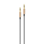 AWEI kabel AUX-001 jack 3,5 - jack 3,5 złoty/gold
