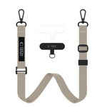 TECH-PROTECT C6S ROPE CROSSBODY COSMIC LATTE