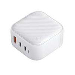 Nabíjačka USB 2XUSB-C Verge Pro 66W Gan White