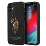 Puzdro US Polo Apple iPhone 12 mini Polo Embroidery Collection Black Case