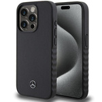 Etui Mercedes MEHCP15X23RCFK iPhone 15 Pro Max 6.7" czarny/black hardcase Smooth Leather Case