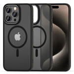 Etui TECH-PROTECT MAGMAT ”2” MAGSAFE IPHONE 15 PRO MAX MATTE BLACK