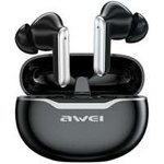 AWEI słuchawki Bluetooth 5.3 T50 TWS + stacja dokująca czarny/black