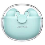 USAMS Kopfhörer Bluetooth 5.1 TWS BU Serie kabellos grün/grün BHUBU03